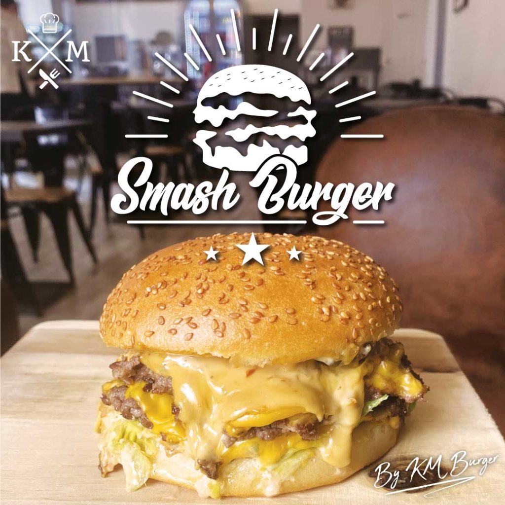 Smash burger km burger