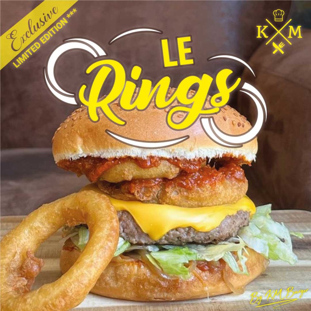 le rings nouveau burger km burger